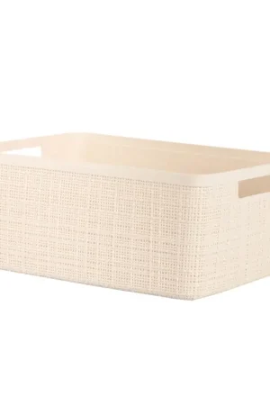 Expédié Aujourd'hui Panière rectangulaire 'Jute'